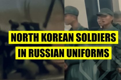 North Korean Soldiers In Russian Uniforms Said to Be Fighting in Ukraine