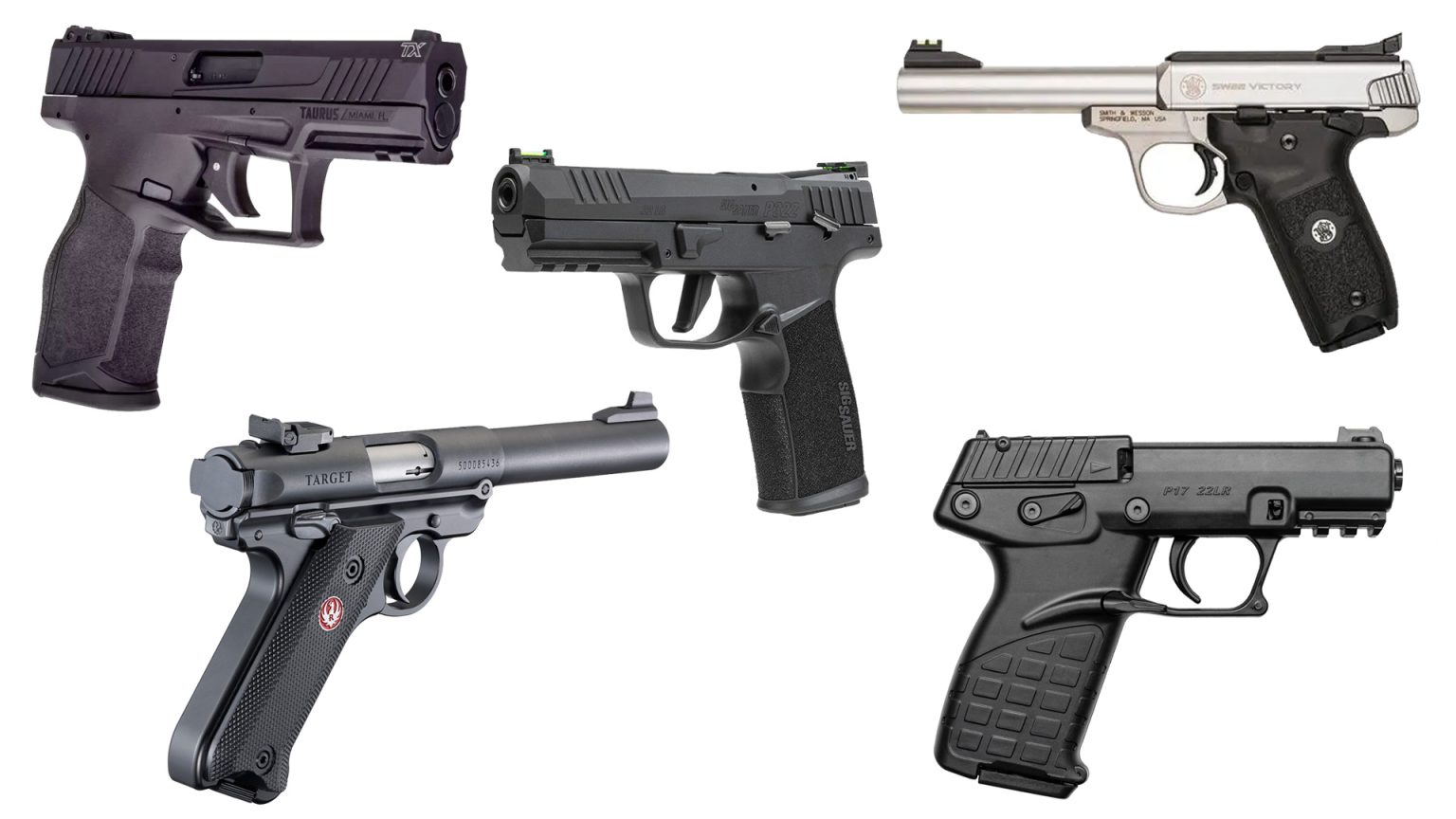 Roundup: .22LR Semi-Automatic Pistols