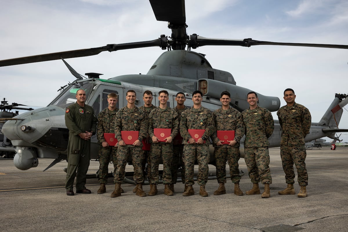 Marines commended for lifesaving efforts in near-drowning incidents