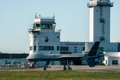 East Coast Marine drone squadron conducts first Reaper flight