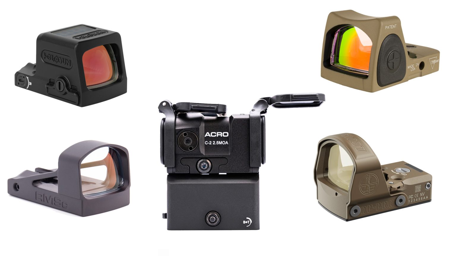 Round Up: Red-Dot Optics Footprint Types