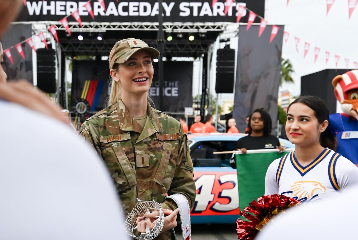 Camouflage and tiaras: First active-duty Miss America reflects on year