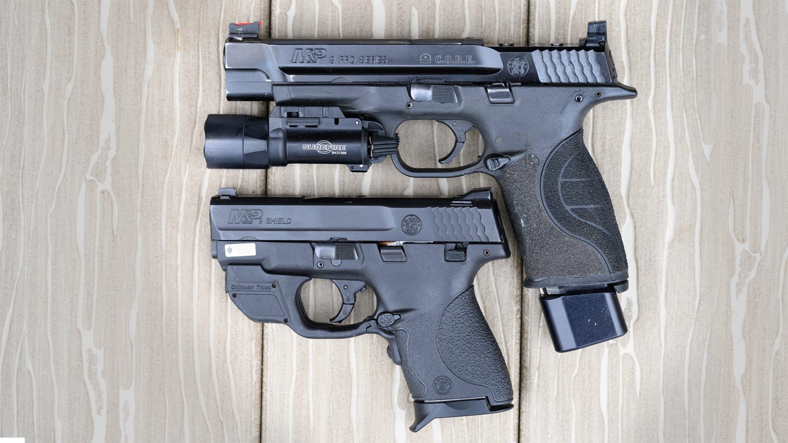 Big Pistols vs. Small Pistols