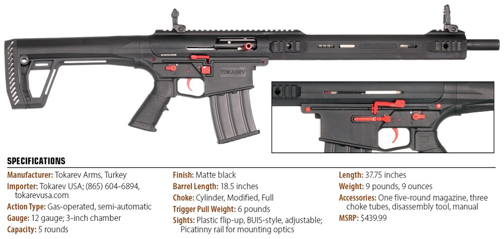 Tokarev TT12 Pro specs