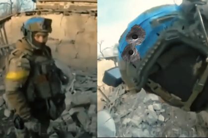 🔴 Ukraine War Update – Lucky Ukrainian Soldier Survives Two Headshots Thanks To His Helmet