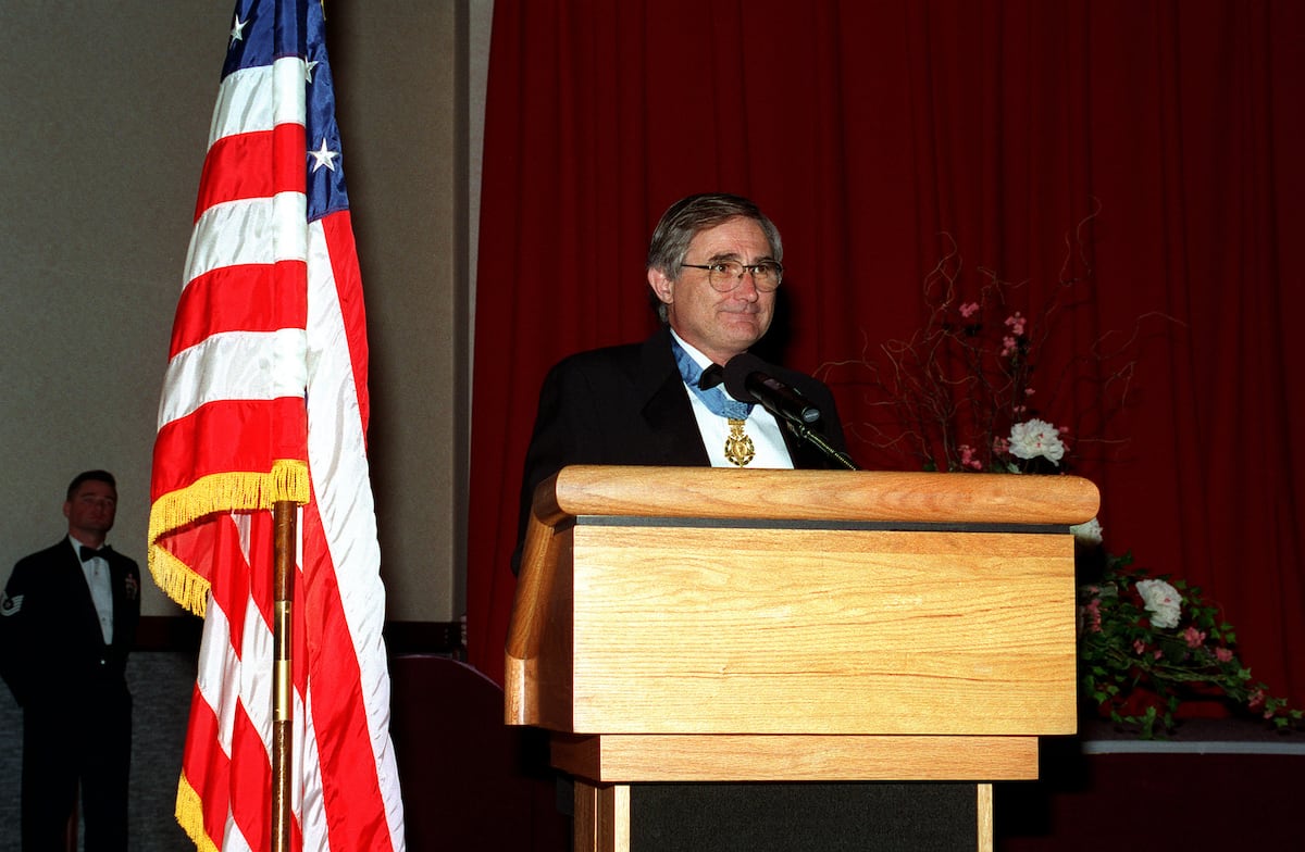 This Medal of Honor recipient jumped on a live flare to save his crew