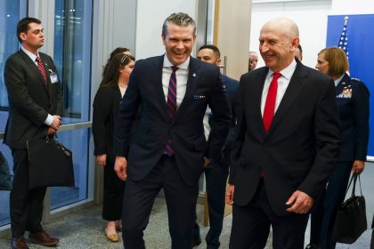 Hegseth makes first visit to NATO as allies await US plans for Ukraine