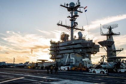 USS Harry S. Truman collides with merchant vessel in Mediterranean