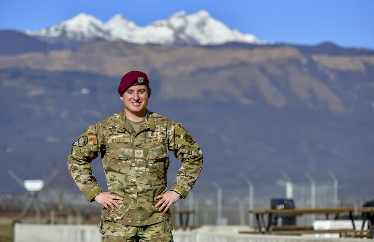 Airman uses military training to rescue skier during trip to the Alps