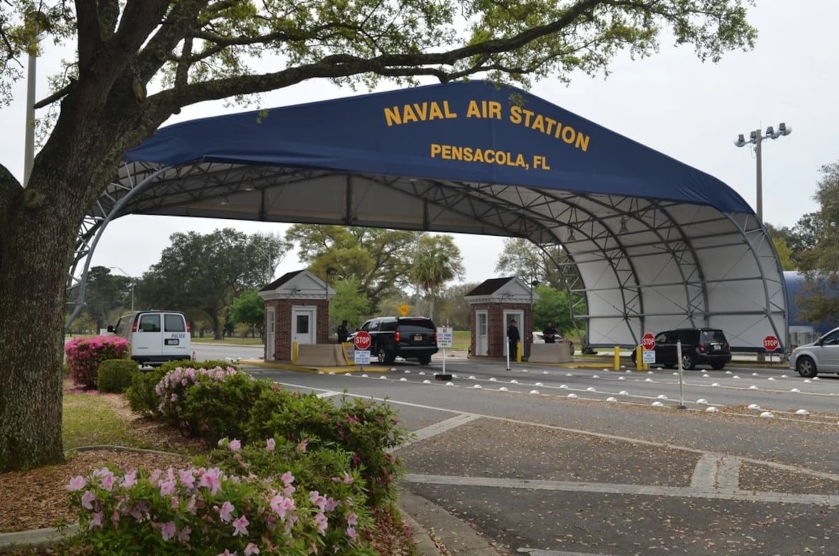 No victims, shooter found after shots reported at Florida Navy station