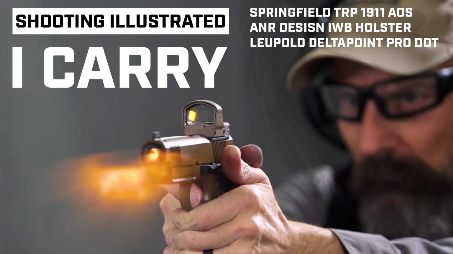I Carry: Springfield Armory TRP 1911 AOS Pistol in an ANR Design Holster
