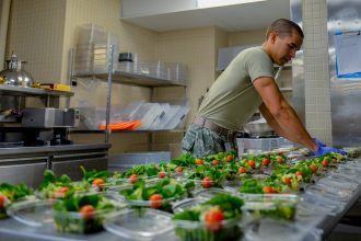 DOD working on recipe to improve food on military bases