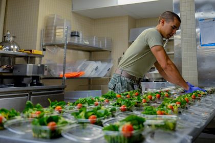 DOD working on recipe to improve food on military bases