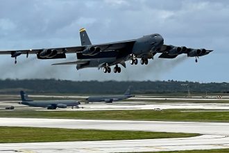 Air Force says B-52 crew wasn’t told of passenger jet before near-miss
