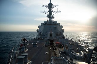 Navy destroyer at southern border intercepts 3,439 pounds of cocaine