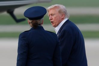 Trump meets with candidates for 4-star general in break with tradition