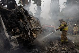 Behind attacks on Ukrainian cities, Russia is building a drone empire
