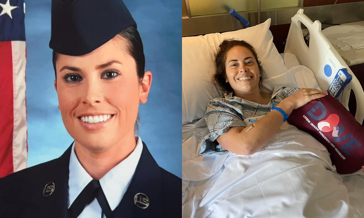Air Force vet becomes two-time living organ donor