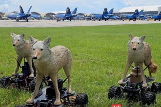 Army tests robotic coyotes to defend fighter jets