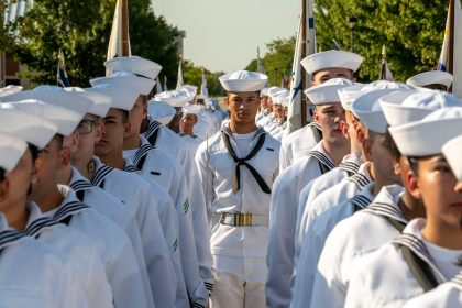 Newly graduated sailors eligible for overnight liberty