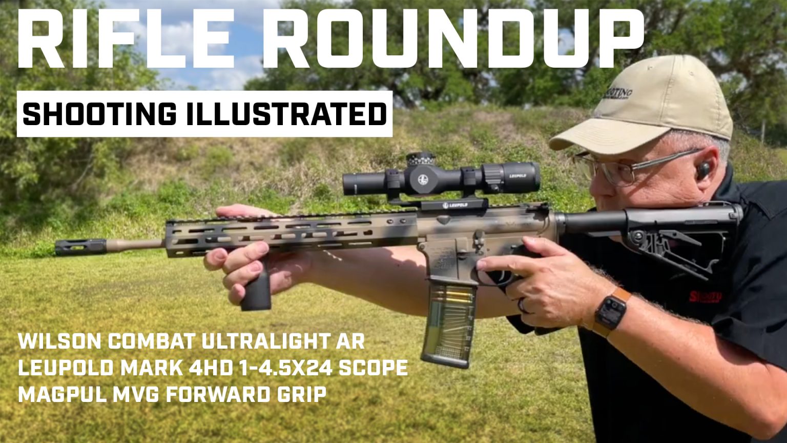Rifle Roundup: Wilson Combat Tactical Ultralight Rifle with a Leupold Leupold Mark 4HD Optic