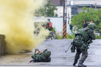 A Chinese blockade could cripple Taiwan’s electricity, war game warns
