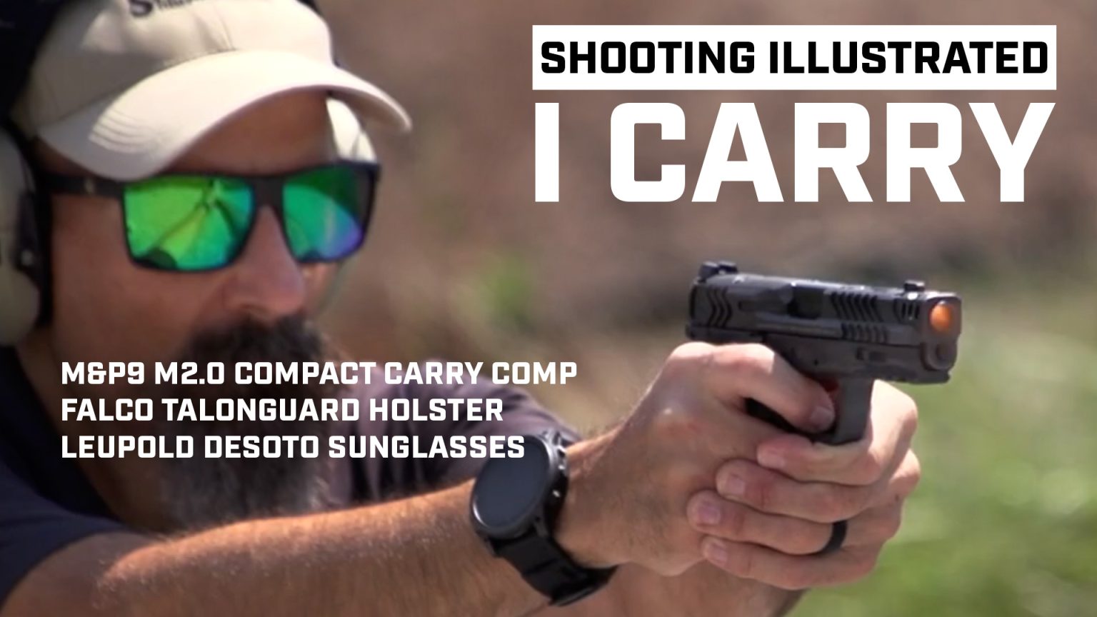 I Carry: Smith & Wesson M&P9 M2.0 Compact Carry Comp Pistol in a Falco Holster