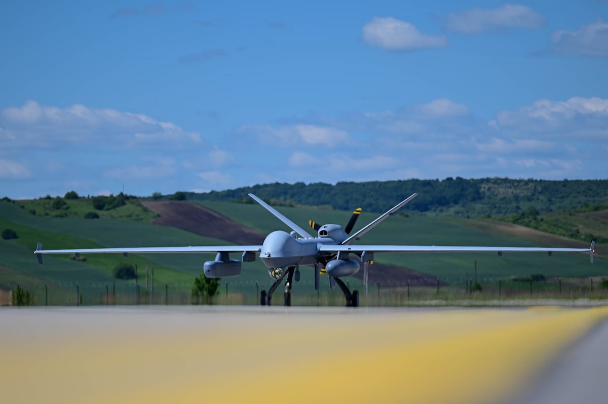 Lost propeller caused M military Reaper drone to crash into sea