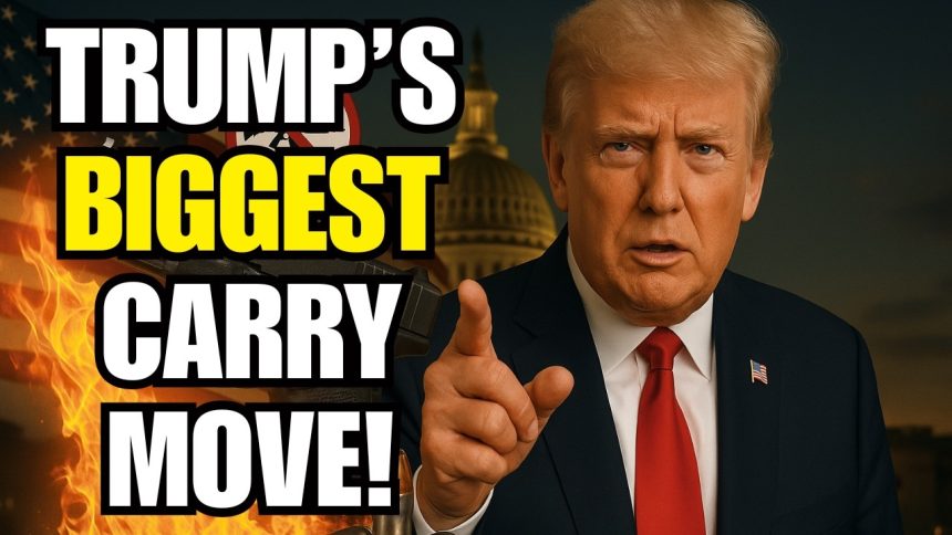 Trump Takes Conceal Carry to the NEXT Level Trump Takes Conceal Carry to the NEXT Level