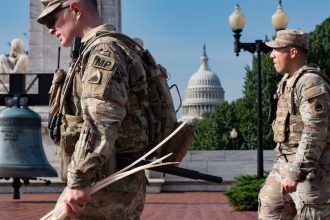Guard troops patrol Union Station as Trump’s DC takeover takes root