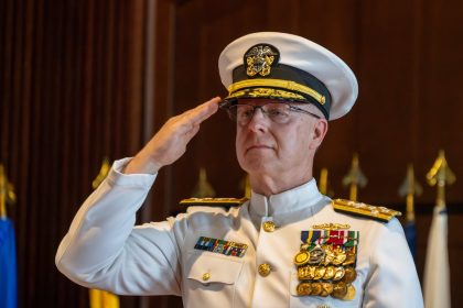 Newest chief of naval operations assumes responsibilities