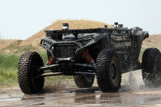 Paratroopers test autonomous vehicle with AI for mortar resupply
