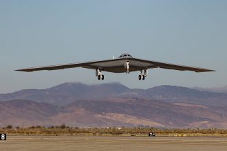 Second B-21 flies for first time as Air Force eyes testing expansion