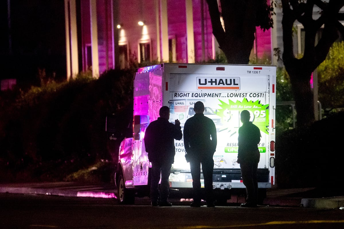 Shots fired after truck rams into California Coast Guard base Shots fired after truck rams into California Coast Guard base