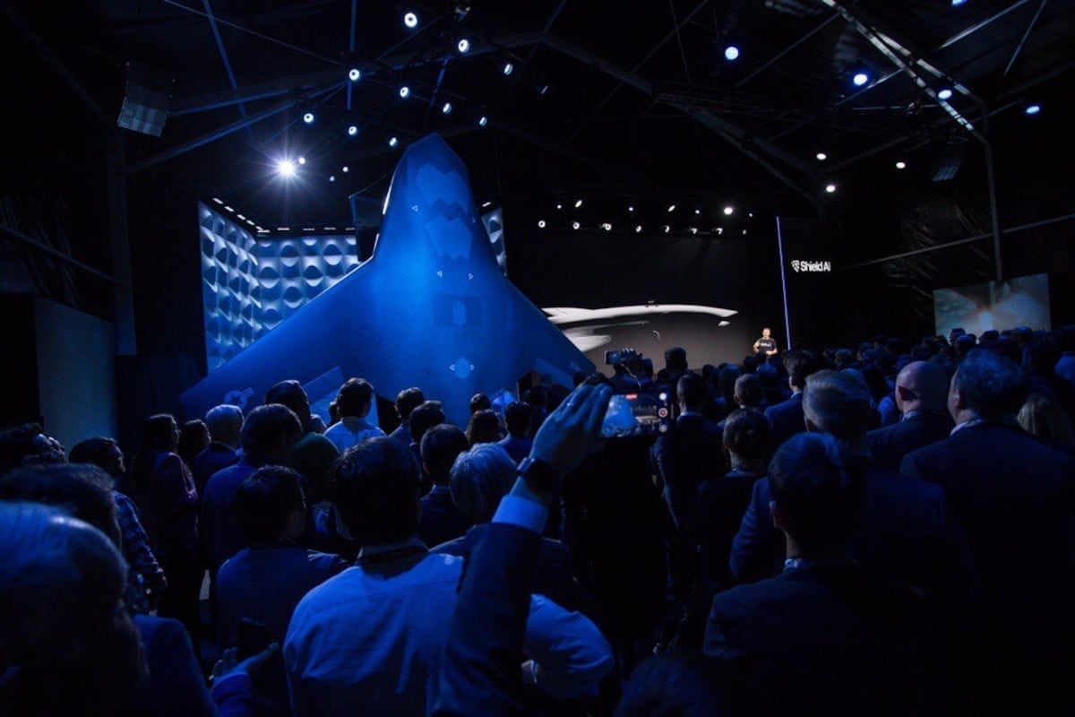Shield AI unveils X-BAT autonomous vertical takeoff fighter jet Shield AI unveils X-BAT autonomous vertical takeoff fighter jet