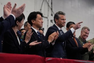 Hegseth says US struck 3 alleged drug-running boats Monday, killing 14 Hegseth says US struck 3 alleged drug-running boats Monday, killing 14