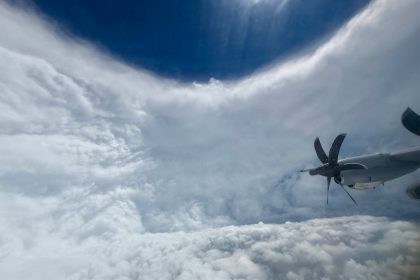 Hurricane Hunter aircraft forced back to base by Melissa’s fury