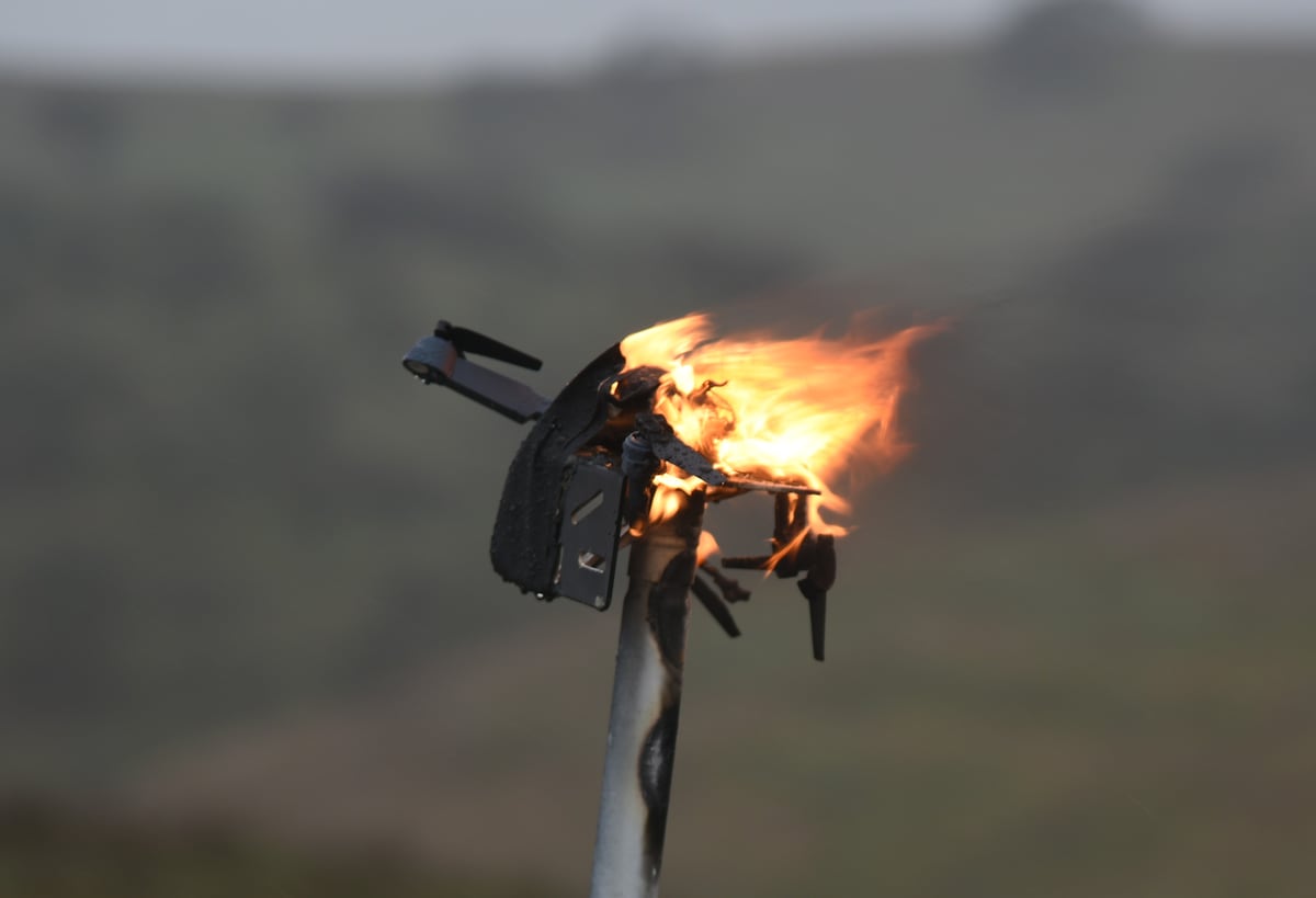 Army seeks high-energy laser systems to kill drone swarms