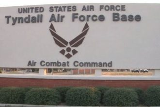 Air Force base housing landlord shuns pre-Thanksgiving Christmas decor