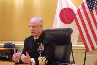 Top US admiral says he’s watching China’s rapid naval buildup closely