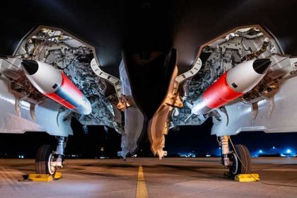 Watch the US Air Force load inert nuclear bombs in F-35 for tests