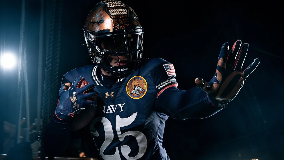 Navy pays homage to USS Constitution for this year’s Army-Navy uniform