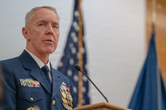 Lunday becomes US Coast Guard’s 28th commandant