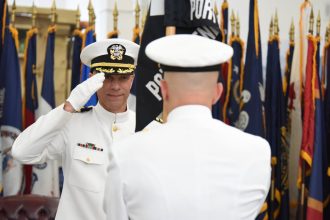Navy fires commodore of First Naval Construction Regiment