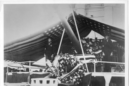 The storied ship that almost sank — with the Unknown Soldier on it