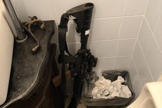 Louisiana National Guardsman leaves M4 carbine in Bourbon Street bathroom