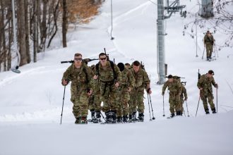 Army National Guard soldiers earn Norwegian Ski Badge