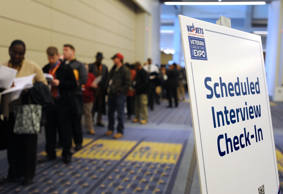 Veterans buck trend as jobless rates dip below national average