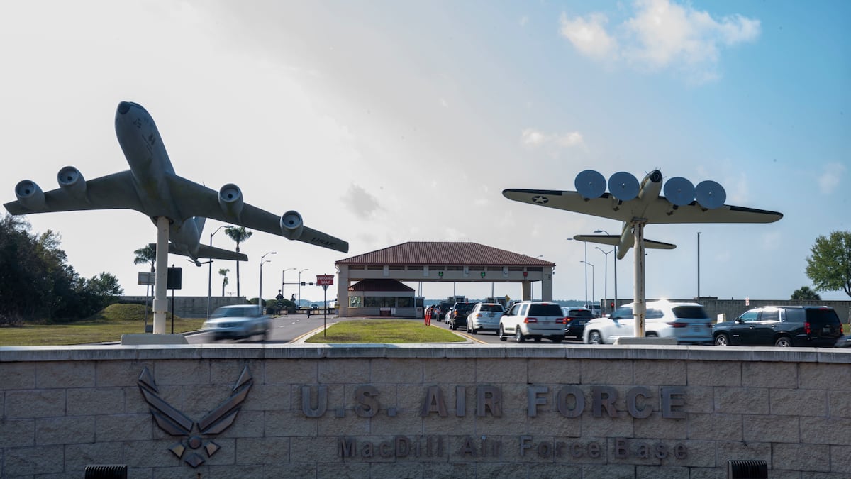 Shelter-in-place order lifted at MacDill Air Force Base