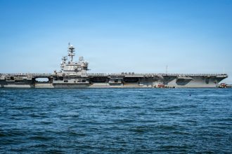 USS George H.W. Bush deploys amid Iran war
